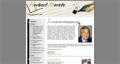 Desktop Screenshot of herbertmorote.com
